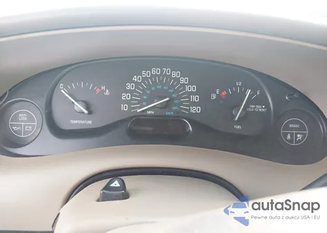 2003 Buick Century Custom z USA, uszkodzony, nr VIN 2G4WS52J231102654